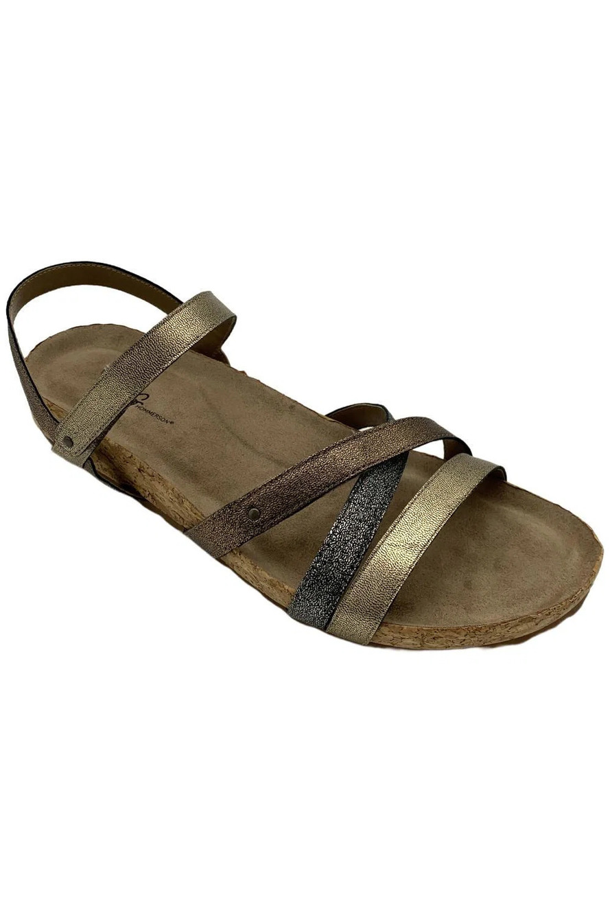 Ros Hommerson Women's Pool Sandals Metallic/Multi - Narrow